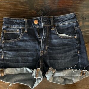 American eagle jean shorts